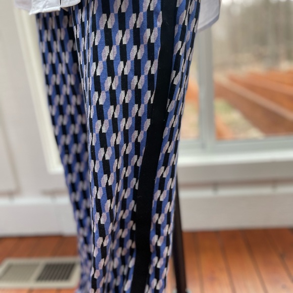 NWOT Anthropologie Maeve Stretchy Pants with Tuxedo Side Stripe Size XS - Picture 5 of 6